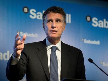 El consejero delegado del Banco Sabadell, Jaume Guardiola (Archivo) El consejero delegado del Banco Sabadell, Jaume Guardiola (Archivo)