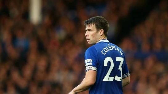 Coleman, con el Everton Coleman, con el Everton