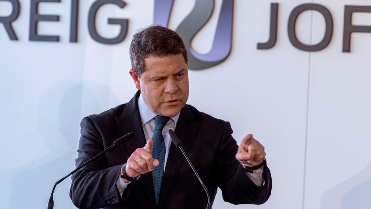 Emiliano Garc&iacute;a Page ante los medios de comunicaci&oacute;n