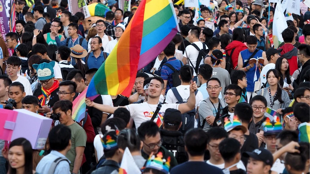 Marcha LGTBI en Taiwán