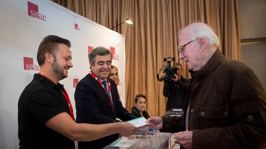 El expresidente de la SGAE durante 16 años y candidato a la presidencia de la SGAE Eduardo Teddy Bautista El expresidente de la SGAE durante 16 años y candidato a la presidencia de la SGAE Eduardo Teddy Bautista