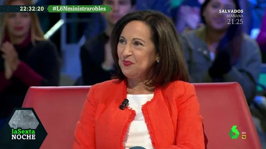 Margarita Robles, sobre la polémica venta de armas a Arabia Saudí: "El PP debe explicar que había detrás del contrato" Margarita Robles, sobre la polémica venta de armas a Arabia Saudí: "El PP debe explicar que había detrás del contrato"