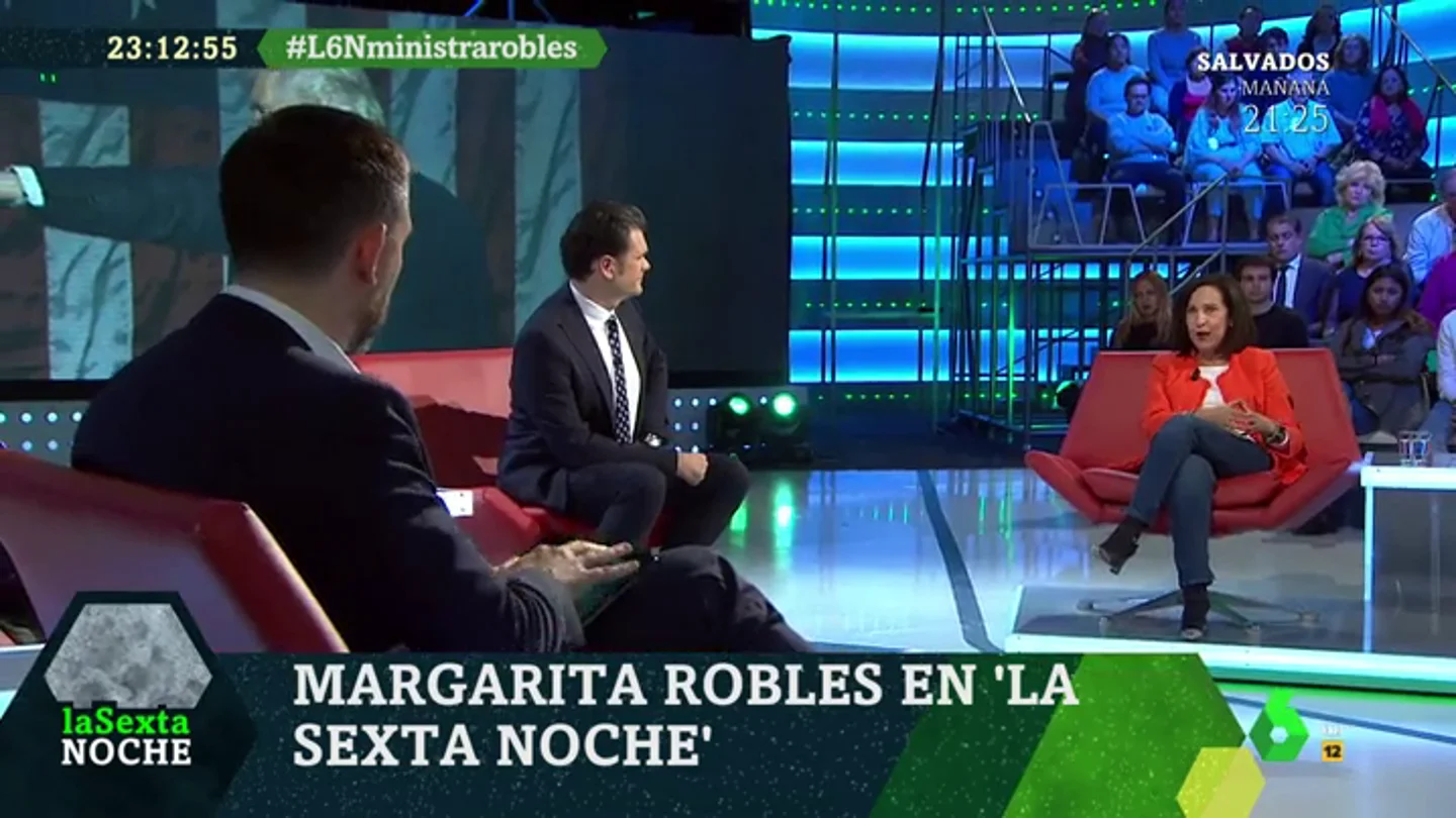 El alegato de Margarita Robles a favor de invertir en Defensa: "Protege nuestro valores democráticos y constitucionales" El alegato de Margarita Robles a favor de invertir en Defensa: "Protege nuestro valores democráticos y constitucionales"