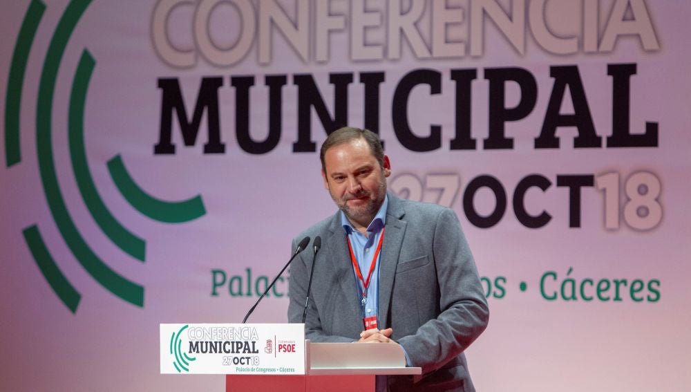El ministro de Fomento, José Luis Ábalos