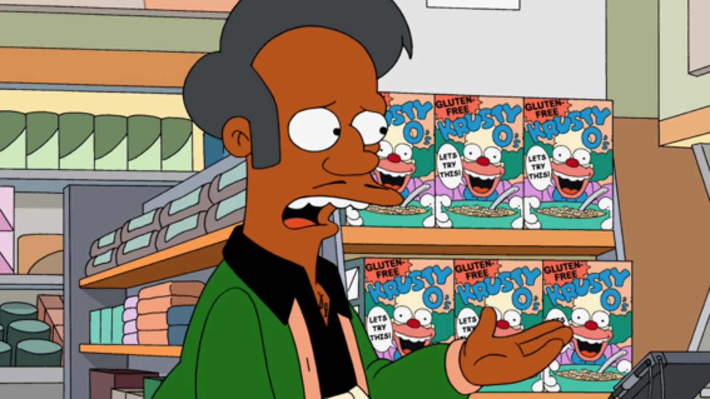 El personaje Apu en 'Los Simpson' El personaje Apu en 'Los Simpson'