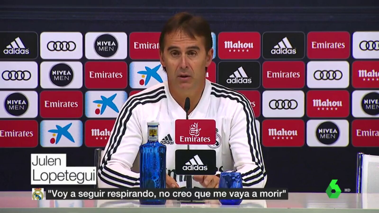 Lopetegui: "&iquest;Sorpresa ganar en el Camp Nou? No es ninguna sorpresa que ganemos en ning&uacute;n campo"