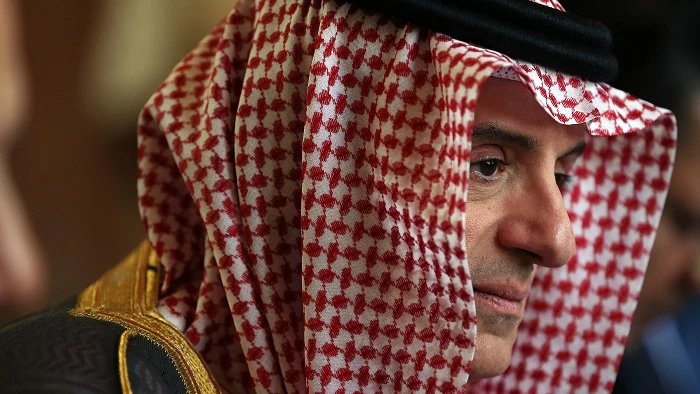 El ministro de Relaciones Exteriores de Arabia Saudí, Adel al Yubeir (Archivo)