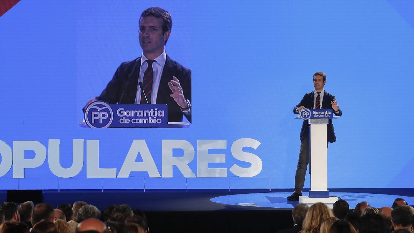 Pablo Casado en la Interparlamentaria del Partido Popular Pablo Casado en la Interparlamentaria del Partido Popular