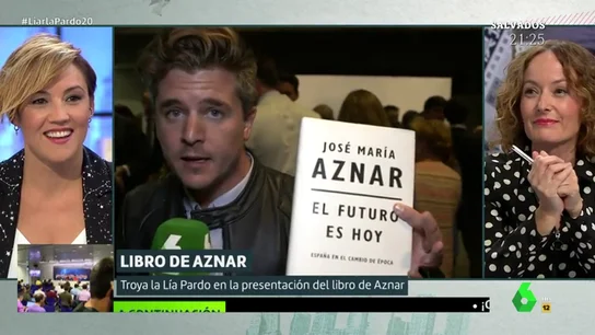 Luis Troya la lía en la presentación del libro de Aznar Luis Troya la lía en la presentación del libro de Aznar