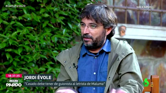 Jordi Évole en Liarla Pardo Jordi Évole en Liarla Pardo