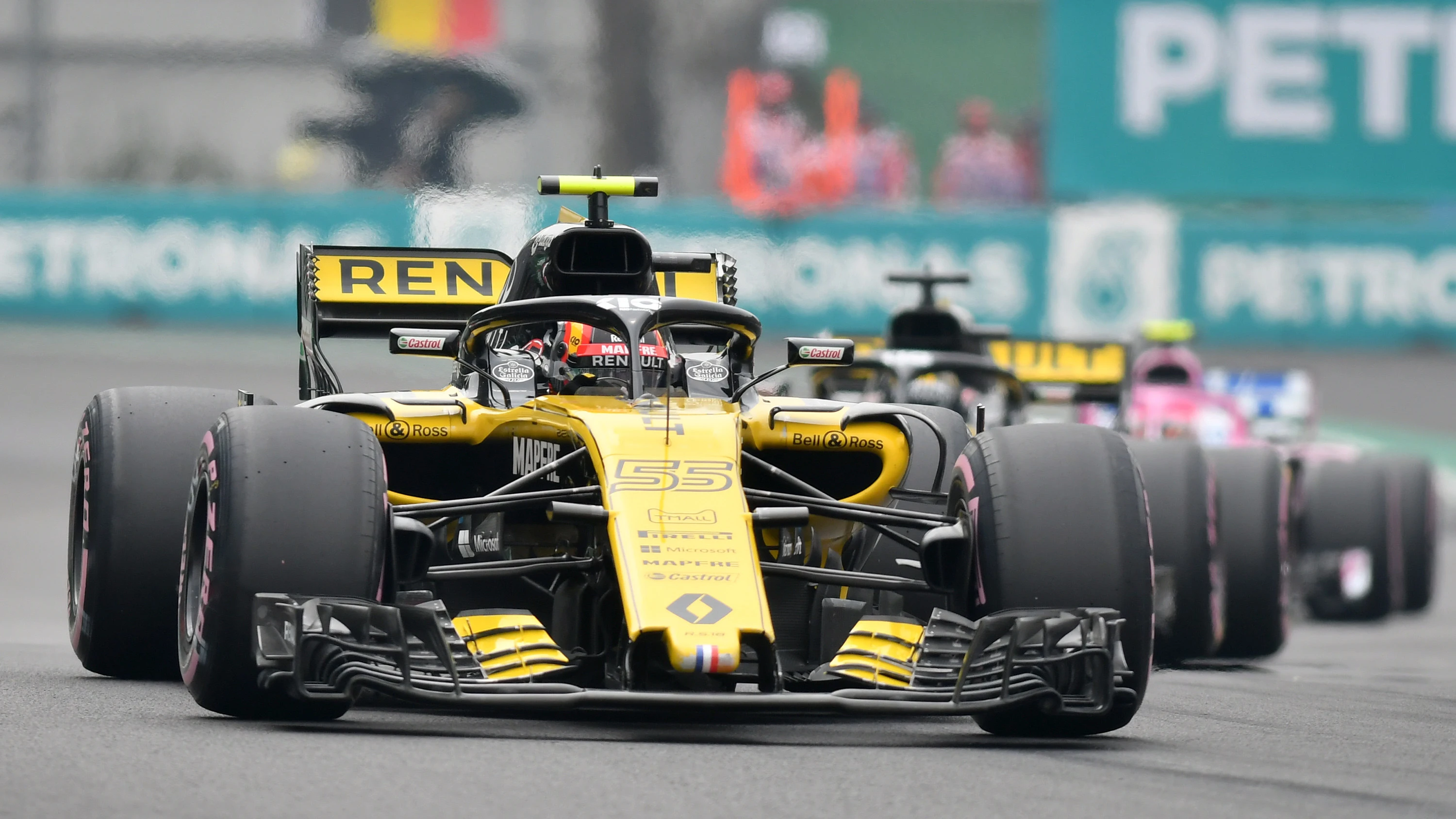 Carlos Sainz, en el GP de México