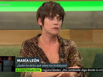 La actriz María León en Liarla Pardo La actriz María León en Liarla Pardo