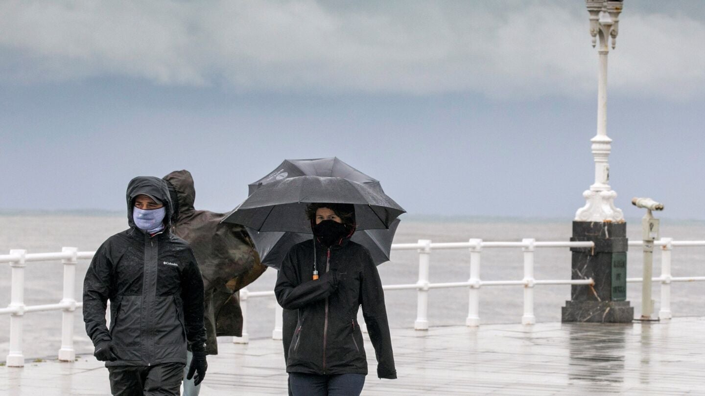 Temporal de lluvia y nieve en Asturias