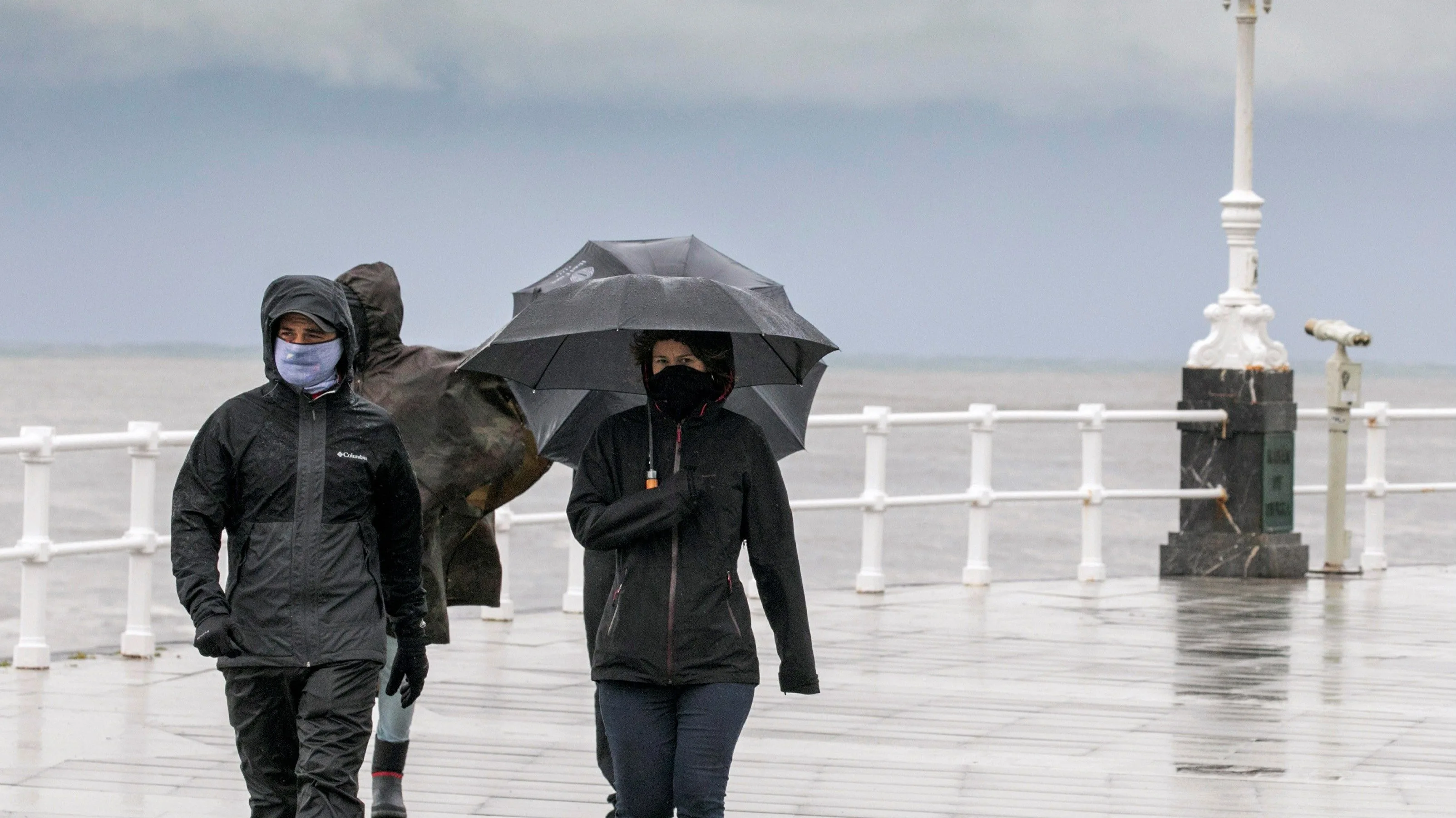 Temporal de lluvia y nieve en Asturias