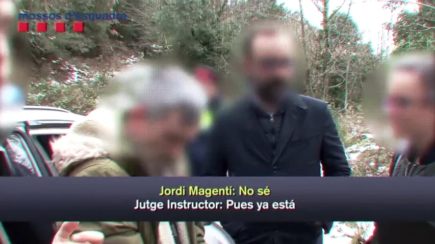 Así reconstruyó Jordi Magentí junto a los Mossos lo que pasó con Marc y Paula en el pantano de Susqueda