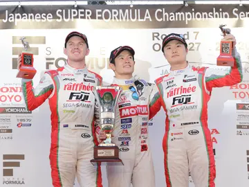 Podio Super Fórmula Suzuka 2018 Podio Super Fórmula Suzuka 2018