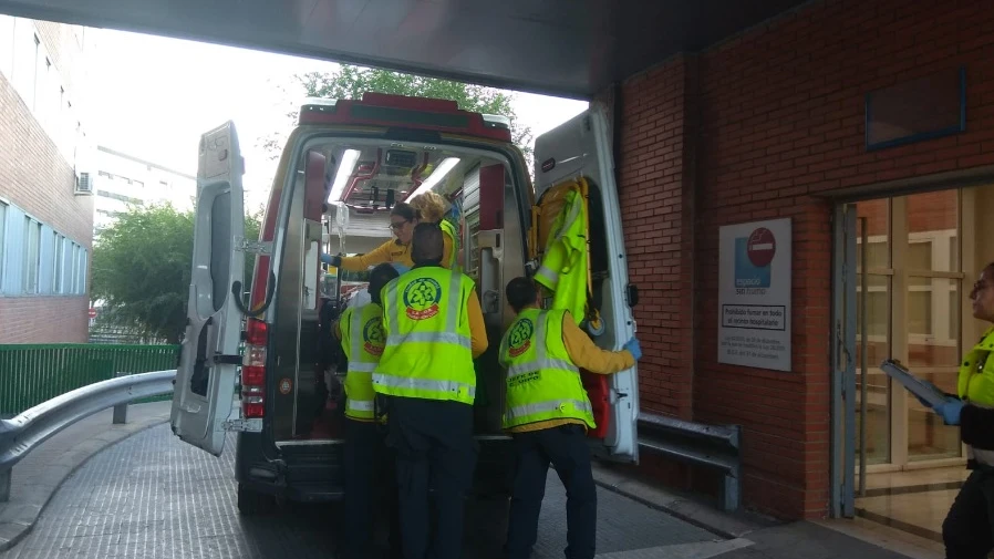 Imagen de archivo de una ambulancia de Madrid