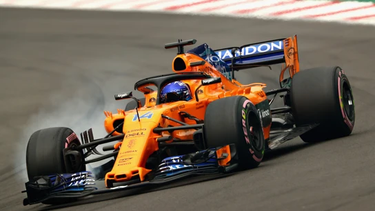 Fernando Alonso, en el GP de México Fernando Alonso, en el GP de México