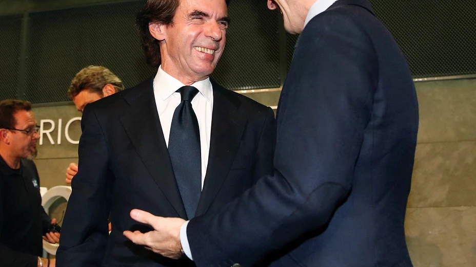 José María Aznar y Pablo Casado