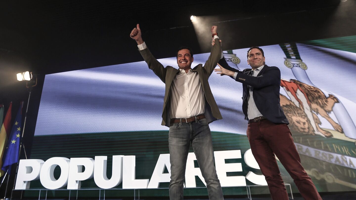 Juanma Moreno y Teodoro Garc&iacute;a Egea 