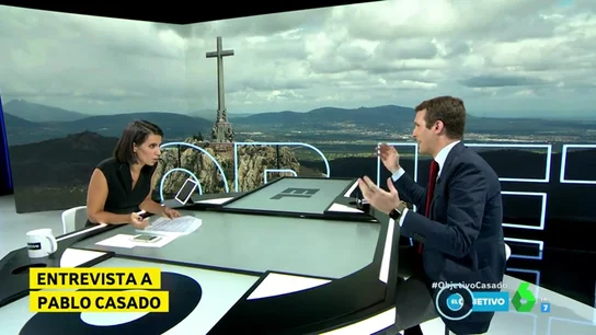 El líder del PP Pablo Casado en El Objetivo El líder del PP Pablo Casado en El Objetivo