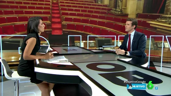 Pablo Casado en El Objetivo Pablo Casado en El Objetivo