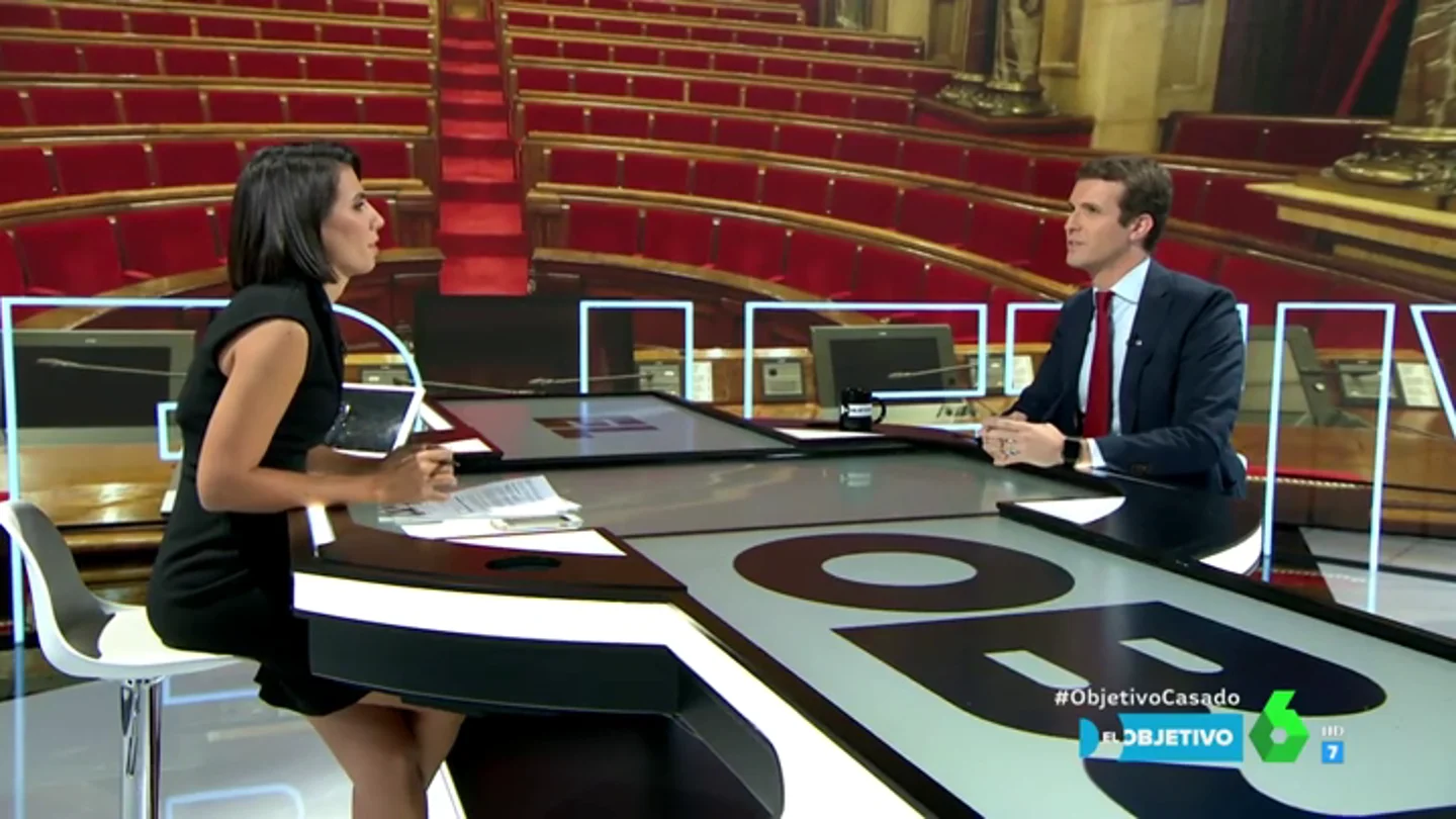 Pablo Casado en El Objetivo Pablo Casado en El Objetivo
