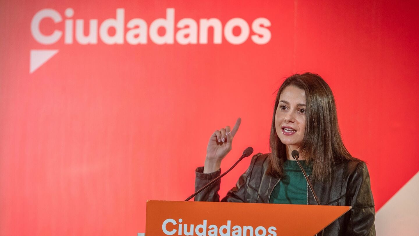 La portavoz nacional de Ciudadanos, In&eacute;s Arrimadas