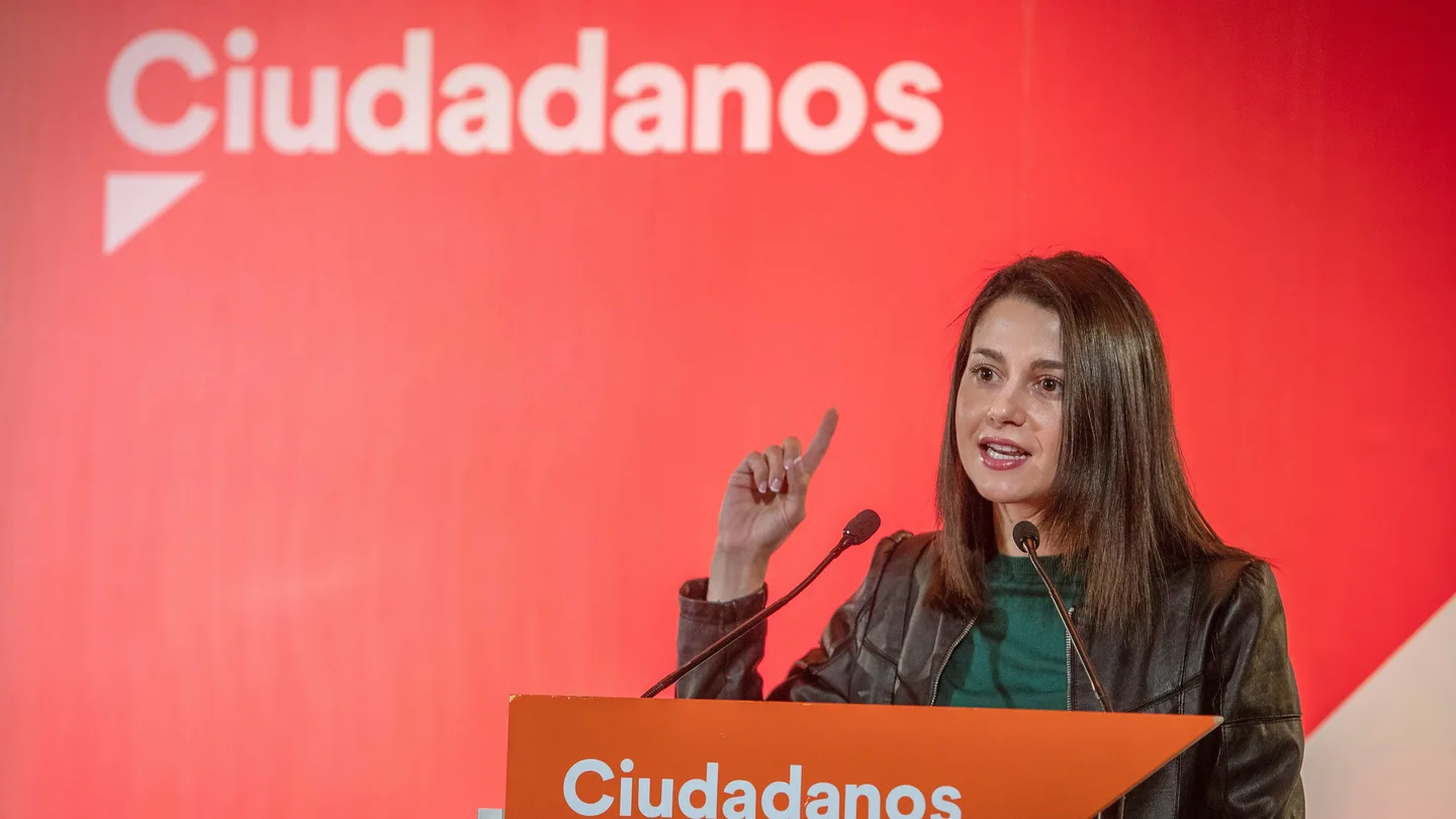 La portavoz nacional de Ciudadanos, Inés Arrimadas La portavoz nacional de Ciudadanos, Inés Arrimadas