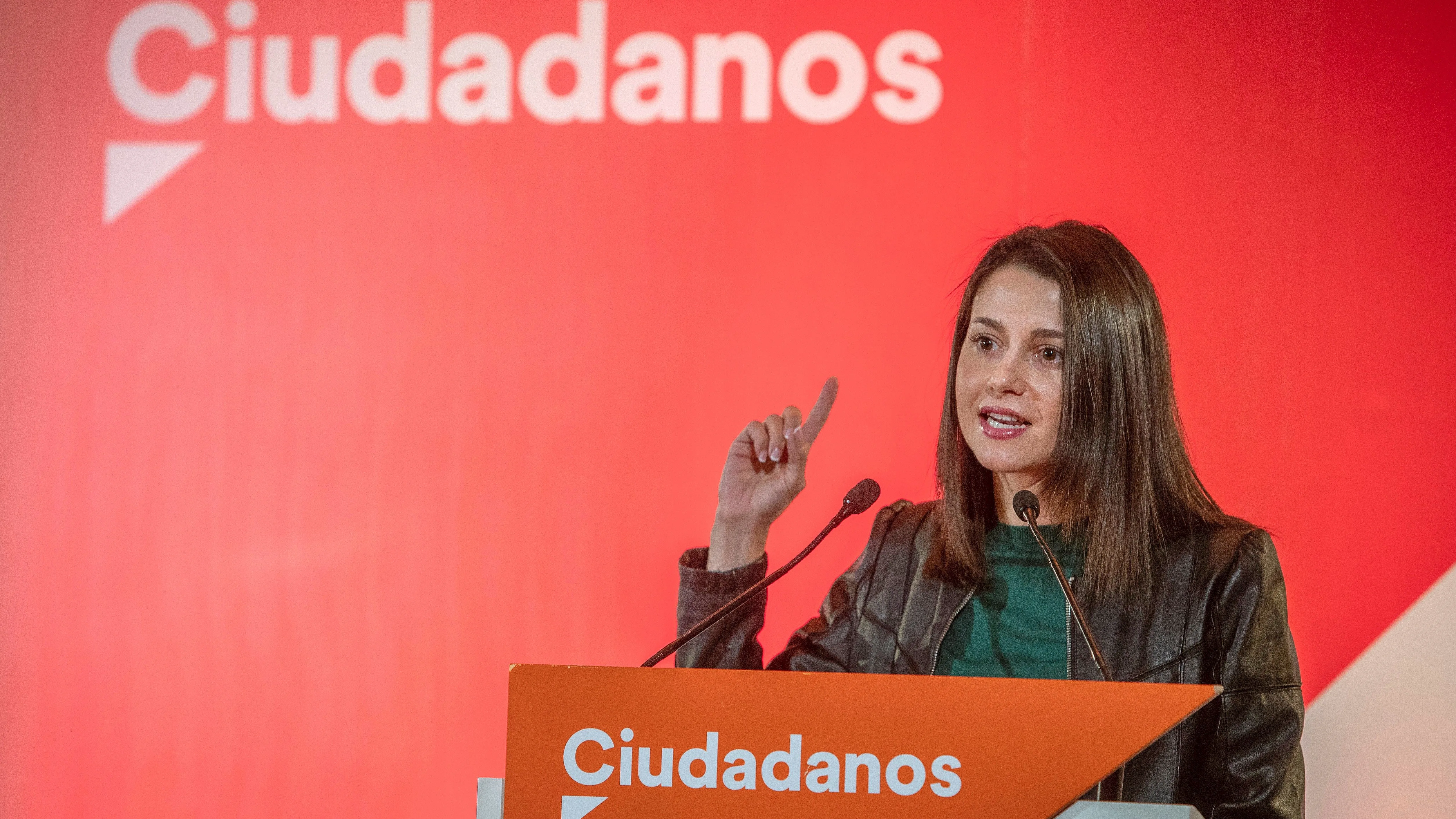 La portavoz nacional de Ciudadanos, Inés Arrimadas