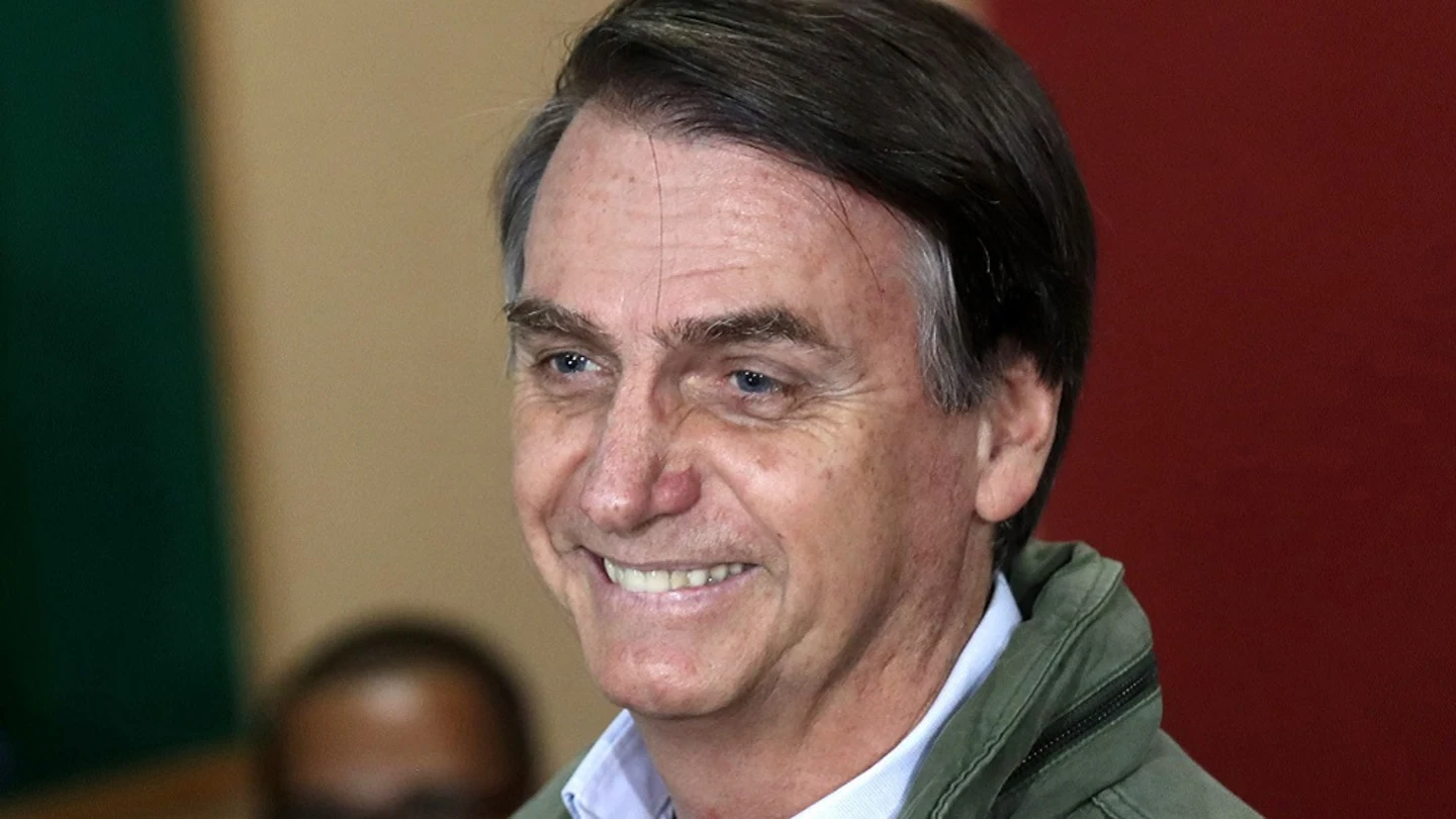 Imagen del presidente de Brasil, Jair Bolsonaro Imagen del presidente de Brasil, Jair Bolsonaro