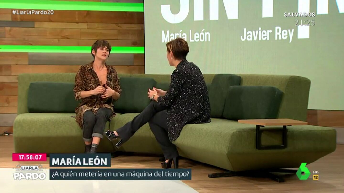 La actriz Mar&iacute;a Le&oacute;n