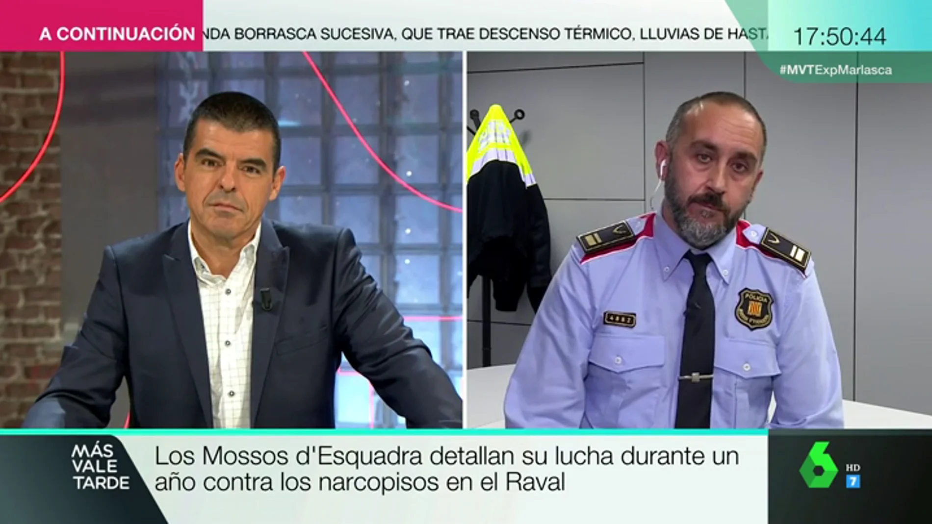 Antonio Rodríguez, mosso d'Esquadra: "Los 'narcopisos' son delincuencia organizada con mucha incidencia en la ciudadanía"