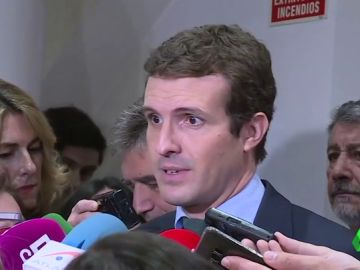 Pablo Casado habla tras la renuncia de Cospedal Pablo Casado habla tras la renuncia de Cospedal