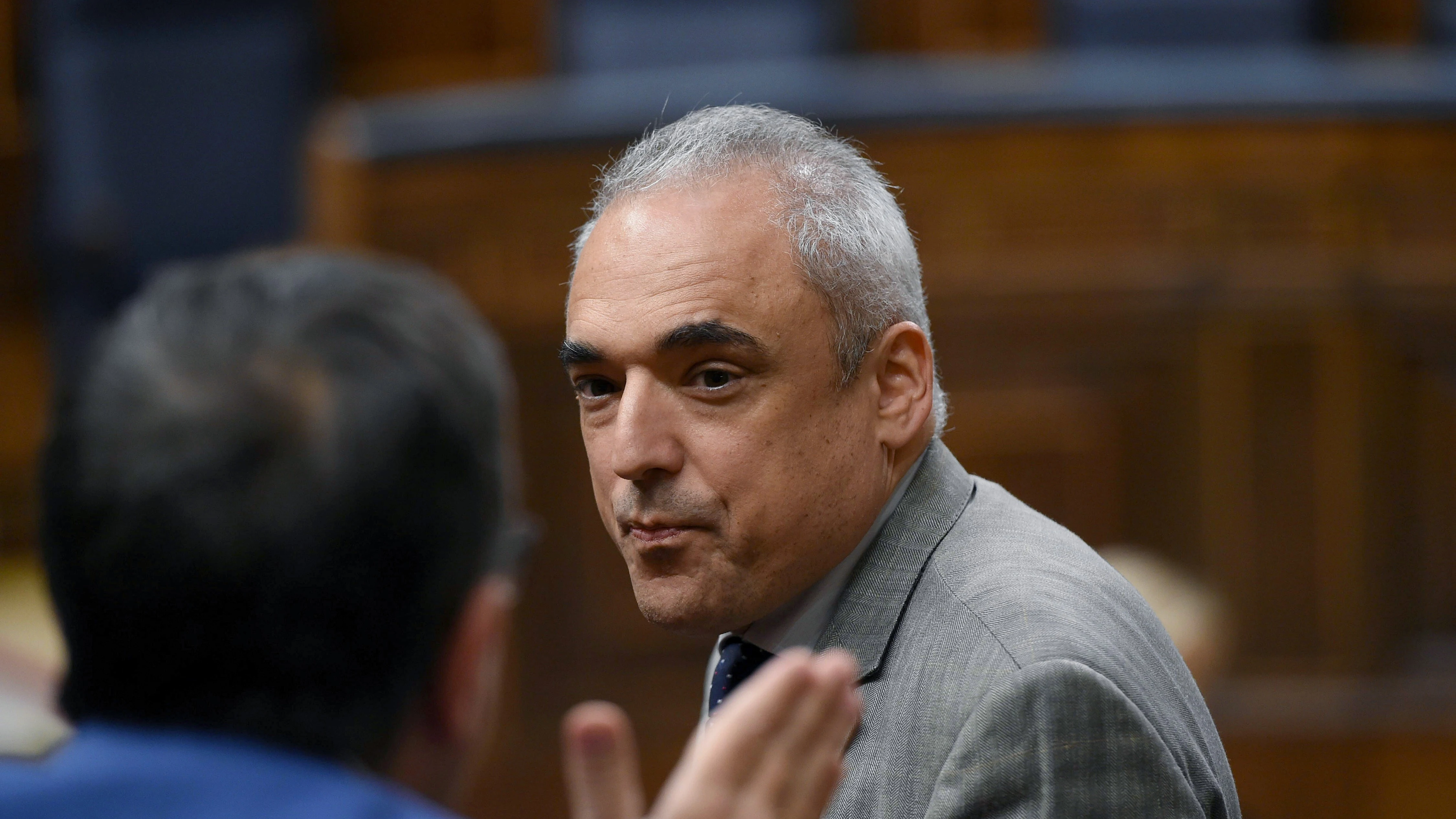 El secretario general del grupo parlamentario socialista en el Congreso, Rafael Simancas