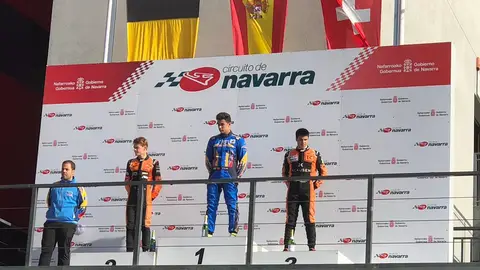 Guillem Pujeu F4 España Navarra 2018 Podio Guillem Pujeu F4 España Navarra 2018 Podio