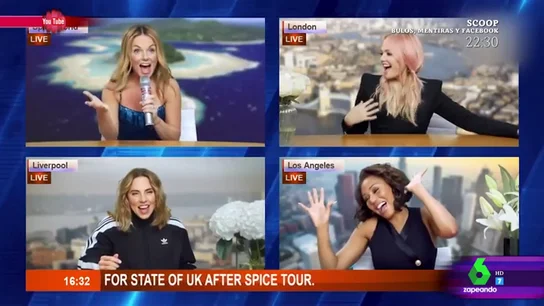 Con lentejuelas y chandal: así es el divertido vídeo con el que las Spice Girls anuncian su gira para 2019 Con lentejuelas y chandal: así es el divertido vídeo con el que las Spice Girls anuncian su gira para 2019