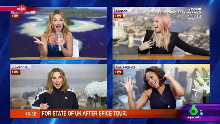 Con lentejuelas y chandal: así es el divertido vídeo con el que las Spice Girls anuncian su gira para 2019 Con lentejuelas y chandal: así es el divertido vídeo con el que las Spice Girls anuncian su gira para 2019