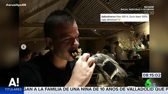 Dabiz Muñoz en su última publicación de Instagram Dabiz Muñoz en su última publicación de Instagram