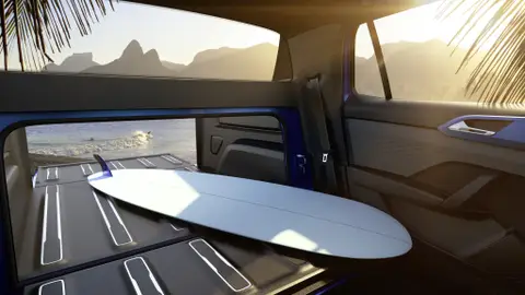 Volkswagen Tarok Concept interior Volkswagen Tarok Concept interior