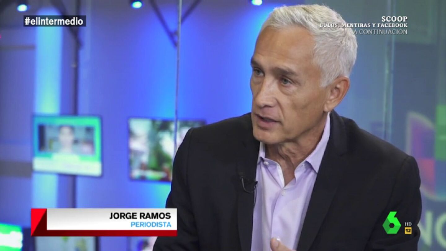 Jorge Ramos analiza la crisis migratoria en la era Trump: "Nos llaman violadores, nos atacan en las redes sociales, hay un clima antimigrantes como nunca hab&iacute;a visto"