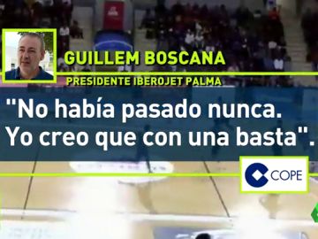 Polémicas declaraciones del presidente del Iberojet Palma: "Nunca vi un partido de LEB con dos mujeres de tres árbitros. Con una basta" Polémicas declaraciones del presidente del Iberojet Palma: "Nunca vi un partido de LEB con dos mujeres de tres árbitros. Con una basta"