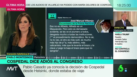 Pablo Montesinos: "Un sector importante del PP sugería que Cospedal dimitiera. Casado ya conocía su decisión" Pablo Montesinos: "Un sector importante del PP sugería que Cospedal dimitiera. Casado ya conocía su decisión"