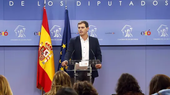 Albert Rivera en el Congreso Albert Rivera en el Congreso