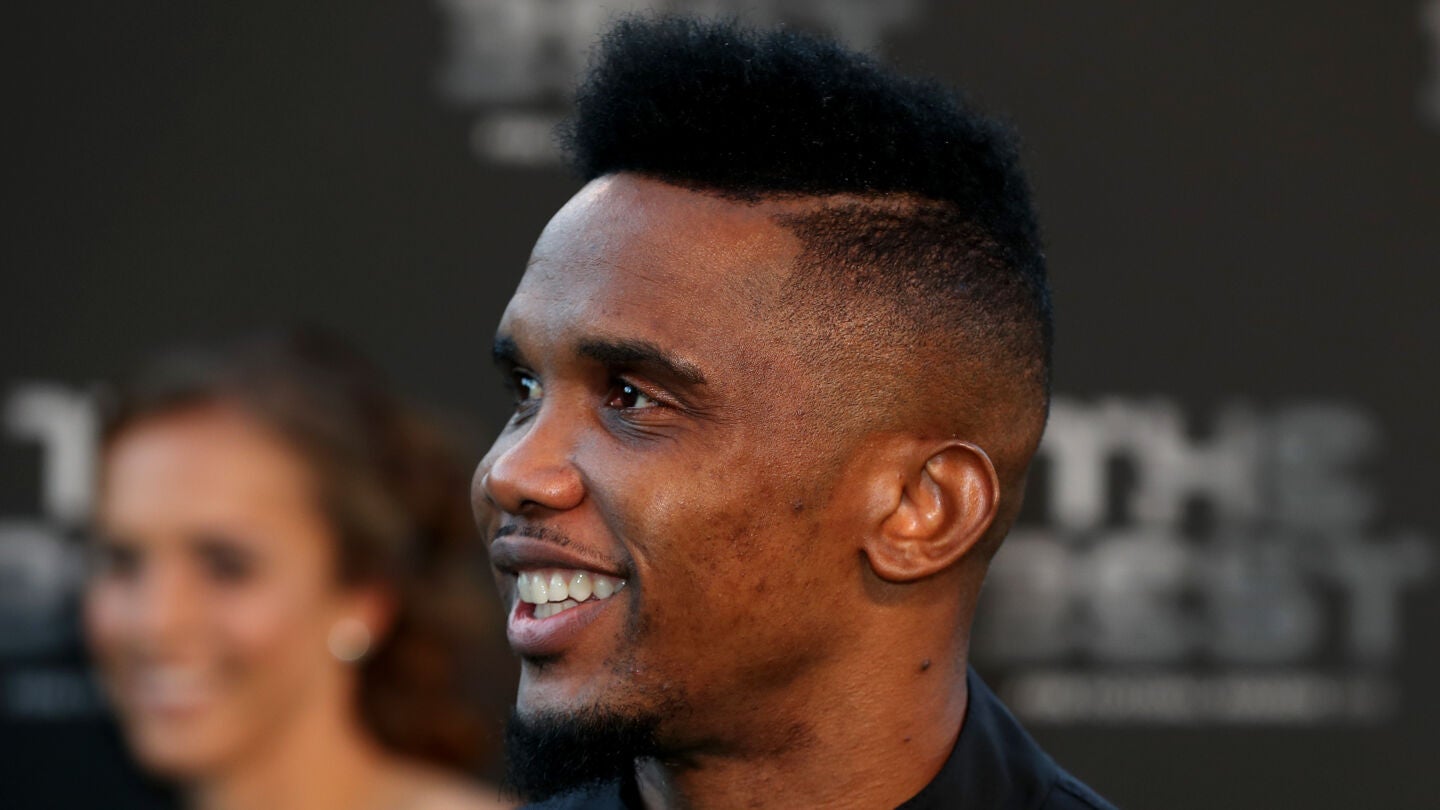 Eto'o, en la gala de los premios 'The Best'