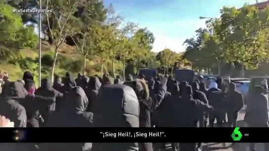 Los Boixos Nois pasearon por Vallecas haciendo el saludo nazi: "Si he de matar, que sea un perico de Sarriá" Los Boixos Nois pasearon por Vallecas haciendo el saludo nazi: "Si he de matar, que sea un perico de Sarriá"