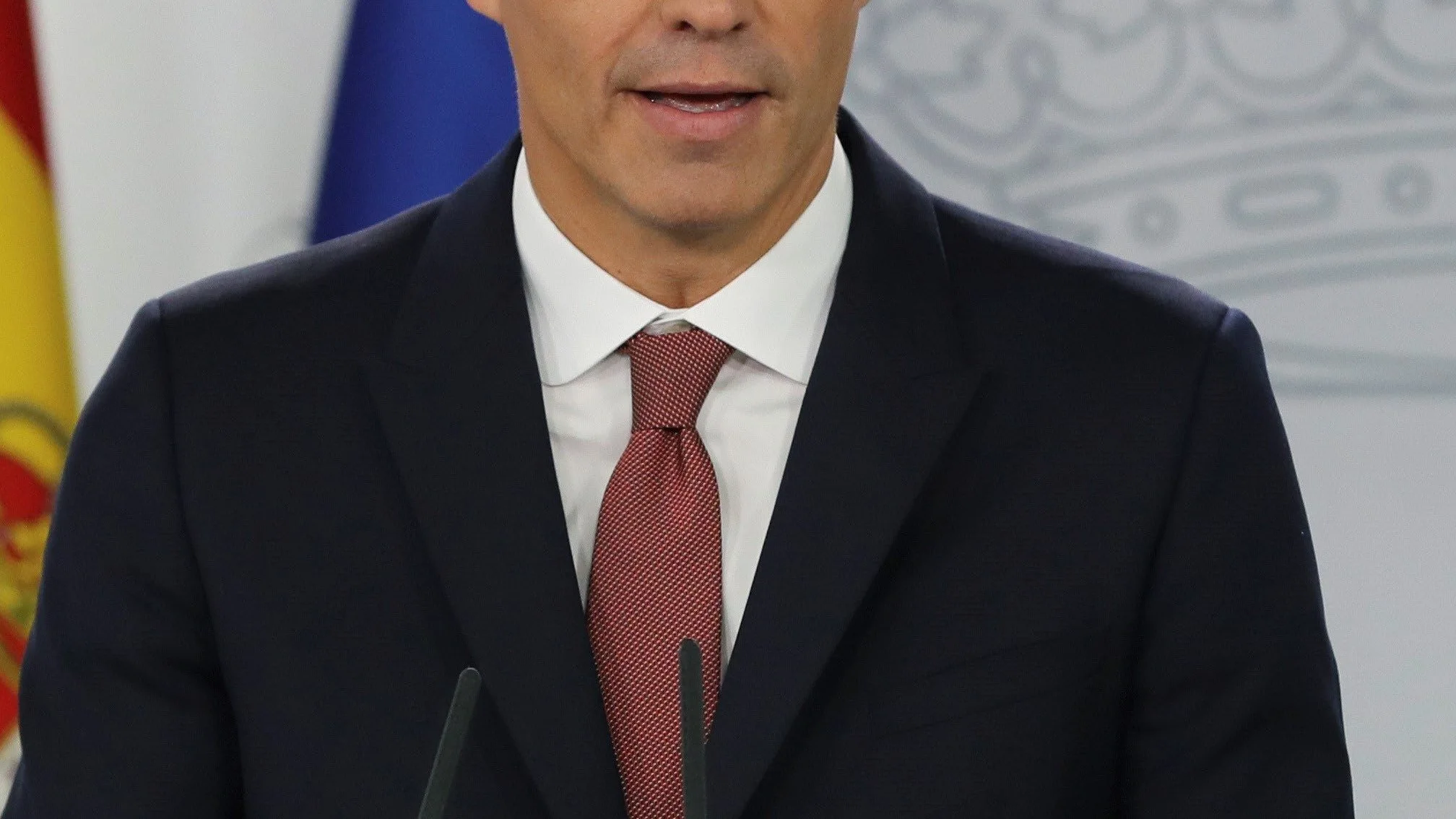 El presidente del Gobierno, Pedro Sánchez