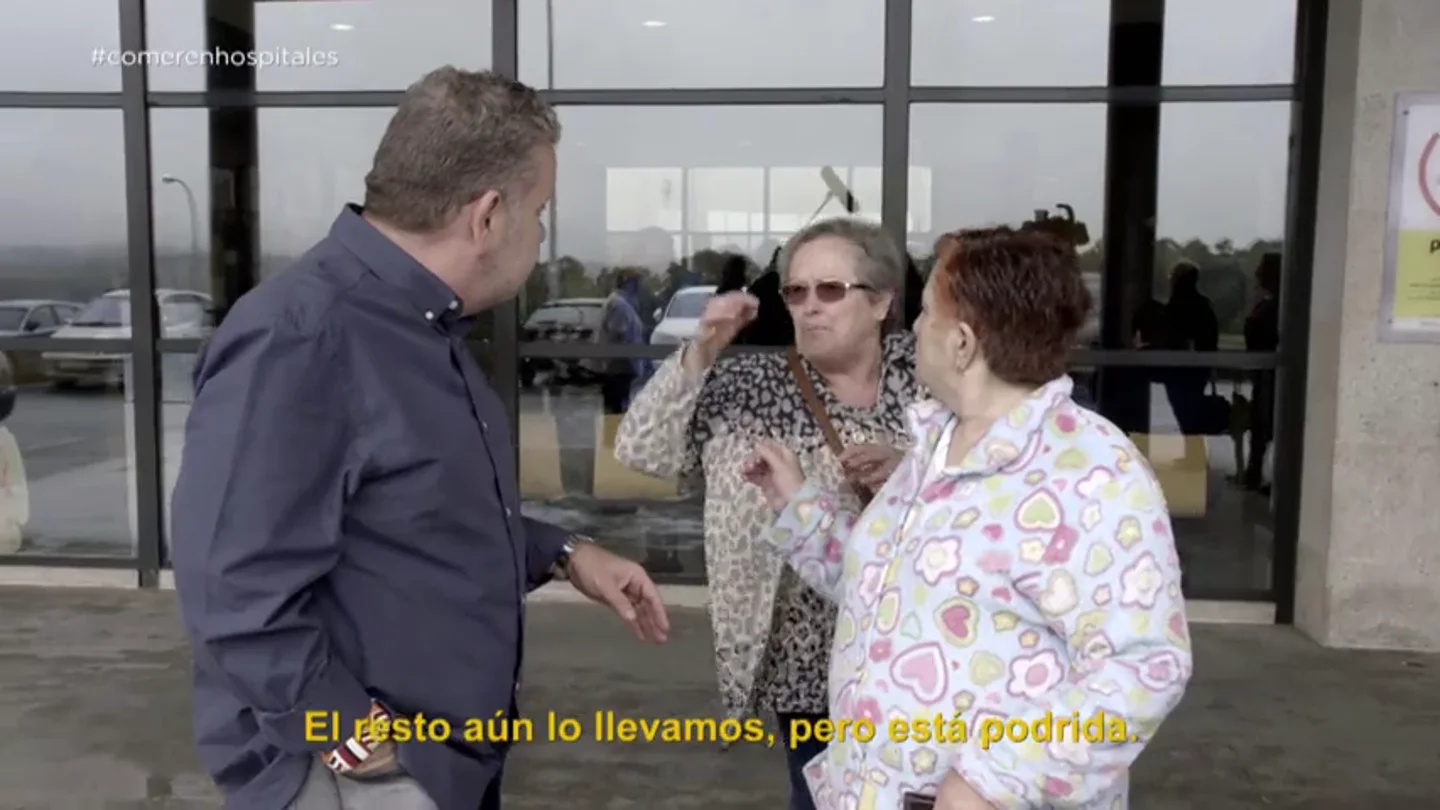 Habla una paciente indignada con su dieta en el hospital de Barbanza: "El pescado viene con un olor que no hay quien lo coma" Habla una paciente indignada con su dieta en el hospital de Barbanza: "El pescado viene con un olor que no hay quien lo coma"