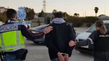 Imagen de uno de los buzos detenidos en Algeciras