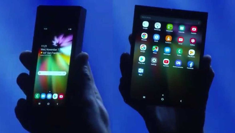 'Infinity Flex', la pantalla plegable de Samsung